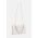 AllSaints poseta de piele Akira culoarea alb