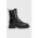 AllSaints cizme de piele Lynx Pony Boot femei, culoarea negru, cu toc plat, WF546Z
