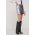 United Colors of Benetton fusta culoarea argintiu, mini, drept