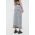 2NDDAY fusta jeans culoarea gri, maxi, drept