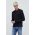 HUGO longsleeve din bumbac culoarea negru, uni 50509858