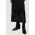 AllSaints fusta Flora culoarea negru, midi, drept