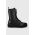 Marc O'Polo cizme de piele femei, culoarea negru, cu toc plat, izolare usoara, 30916066303134 MM2M3036