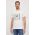 Pepe Jeans tricou din bumbac Chuck barbati, culoarea bej, cu imprimeu