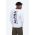 Alpha Industries longsleeve din bumbac culoarea alb, cu imprimeu 116571.09-white