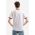 Alpha Industries tricou din bumbac Tee Contrast culoarea alb, cu imprimeu 106501.09-white