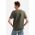 Alpha Industries tricou din bumbac culoarea verde, cu model 126505.142-green
