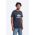 Alpha Industries tricou din bumbac Basic T-Shirt culoarea bleumarin, cu imprimeu 100501.02-navy