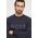 BOSS Green bluză bărbați, culoarea bleumarin, cu imprimeu 50506119