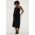 Answear Lab fusta culoarea negru, midi, evazati