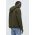 Hollister Co. bluza barbati, culoarea verde, cu glugă, neted