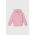 adidas Originals bluza copii culoarea roz, cu glugă, cu imprimeu