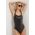 Karl Lagerfeld costum de baie culoarea negru, cupa moale