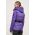 Descente geacă de schi din puf Luna culoarea violet