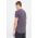 adidas Performance tricou de antrenament culoarea violet, melanj IS3810