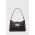 Furla poseta de piele culoarea negru