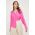 Answear Lab camasa femei, culoarea roz, cu guler clasic, relaxed