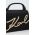 Karl Lagerfeld poseta de piele culoarea negru