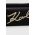 Karl Lagerfeld poseta de piele culoarea negru