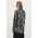 Medicine camasa femei, culoarea negru, cu guler clasic, regular
