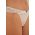 women'secret chiloti BLACK & WHITE culoarea bej, transparent, 4216043