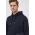 Armani Exchange hanorac de bumbac barbati, culoarea albastru marin, cu glugă, neted