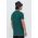 Hollister Co. tricou polo barbati, culoarea verde, neted