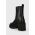 Medicine cizme de piele femei, culoarea negru, cu toc drept