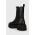 Medicine cizme de piele femei, culoarea negru, cu platforma