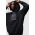 AllSaints hanorac de bumbac Dimension barbati, culoarea negru, cu glugă, cu imprimeu