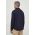 Armani Exchange camasa din bumbac barbati, culoarea albastru marin, cu guler clasic, relaxed