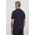 Armani Exchange tricou din bumbac barbati, culoarea albastru marin, cu imprimeu