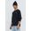 Hollister Co. longsleeve din bumbac culoarea negru, cu imprimeu