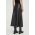 Day Birger et Mikkelsen fusta de piele culoarea negru, midi, evazati