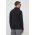 Karl Lagerfeld longsleeve din bumbac culoarea negru, neted
