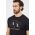 Armani Exchange tricou din bumbac barbati, culoarea negru, cu imprimeu
