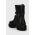 Answear Lab botine femei, culoarea negru, cu platforma