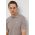 Emporio Armani polo de bumbac culoarea bej, neted
