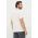 adidas tricou din bumbac bărbați, culoarea bej, cu imprimeu IS2873
