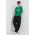 adidas Originals tricou bărbați, culoarea verde, cu imprimeu IM9457
