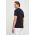 Armani Exchange tricou barbati, culoarea negru, cu imprimeu