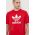 adidas Originals tricou din bumbac Trefoil bărbați, culoarea roșu, cu imprimeu, IR8009