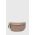 Answear Lab borseta de piele culoarea auriu