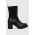 Answear Lab botine femei, culoarea negru, cu toc drept