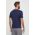 EA7 Emporio Armani tricou din bumbac barbati, culoarea albastru marin, cu imprimeu
