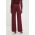 Answear Lab pantaloni femei, culoarea bordo, lat, high waist