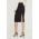 Elisabetta Franchi fusta culoarea negru, mini, drept
