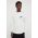 Solid longsleeve din bumbac culoarea bej, cu imprimeu