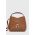 Furla poseta de piele culoarea maro