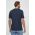 BOSS tricou din bumbac bărbați, culoarea bleumarin, cu imprimeu 50507787